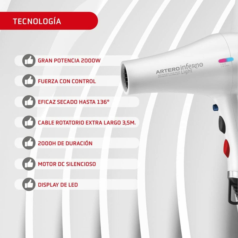 Hair Clippers Artero SECADOR INFERNO