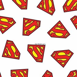 Nappe antitache Belum Superman Blanc 200 x 150 cm Superman