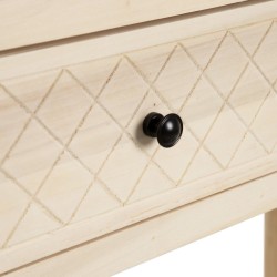 Console MARIE Natural Aspen wood 85 x 40 x 80,5 cm