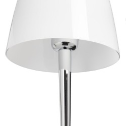 Lampadaire Argenté Verre Fer 40 W 220-240 V 28 x 28 x 158 cm