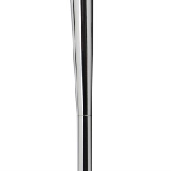 Floor Lamp Silver Crystal Iron 40 W 220-240 V 28 x 28 x 158 cm