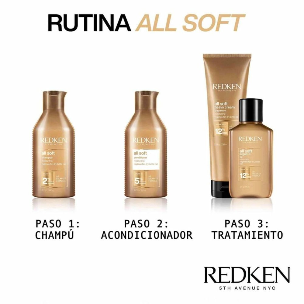 Shampoo Set Redken ALL SOFT 3 Pieces