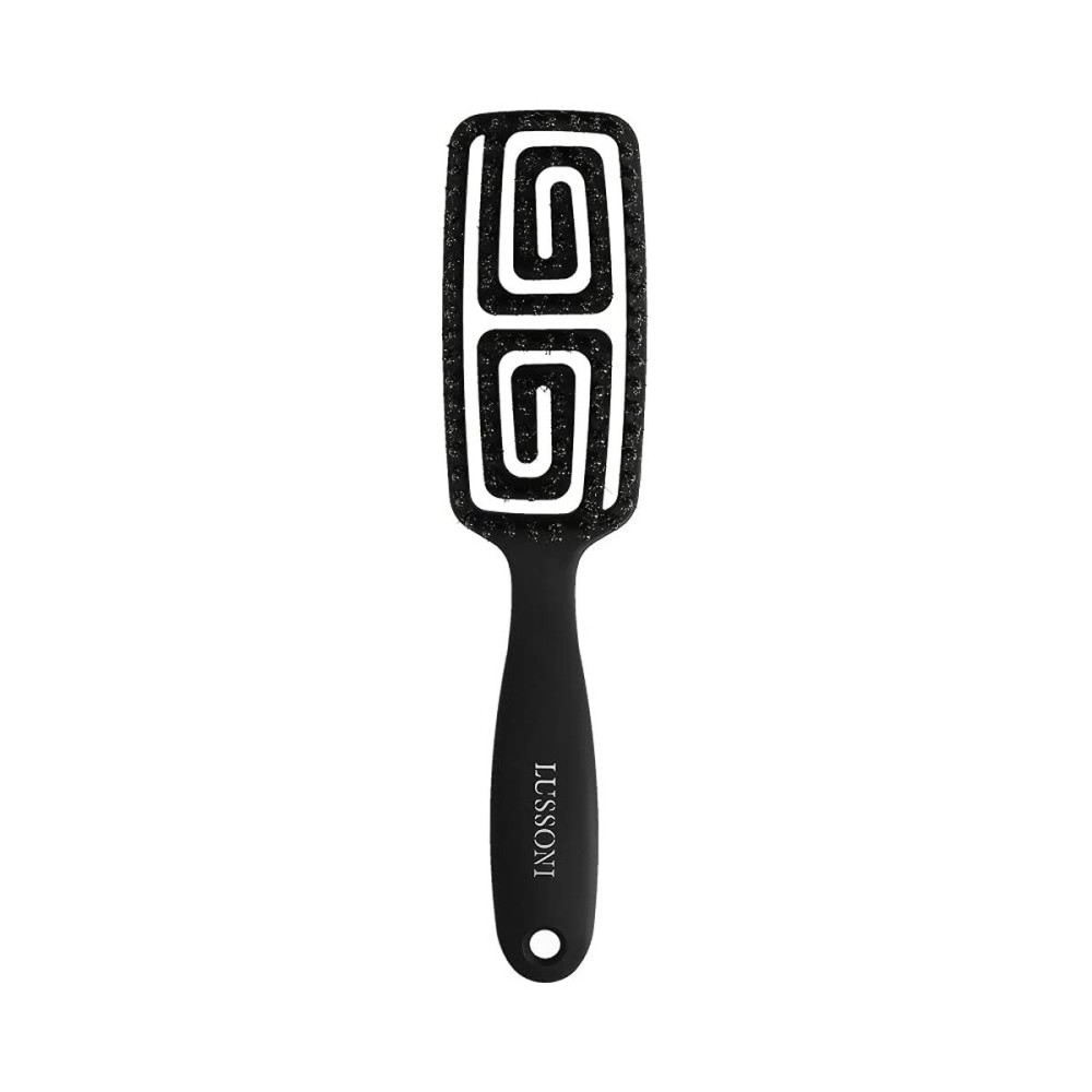 Detangling Hairbrush Lussoni Labyrinth Small Squared