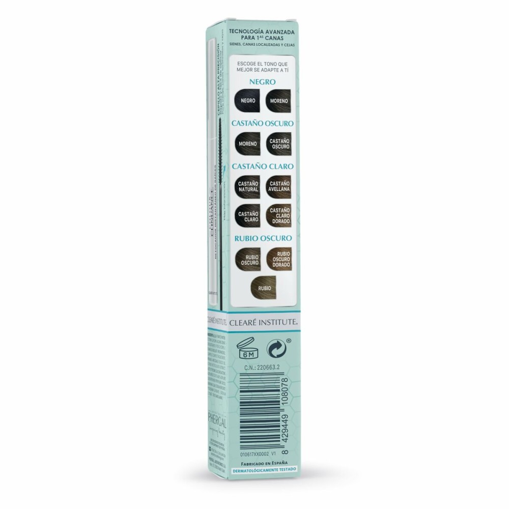 Augenbrauenfärber Clearé Institute COLOUR CLINUANCE Dunkles Kastanienbraun 10 ml