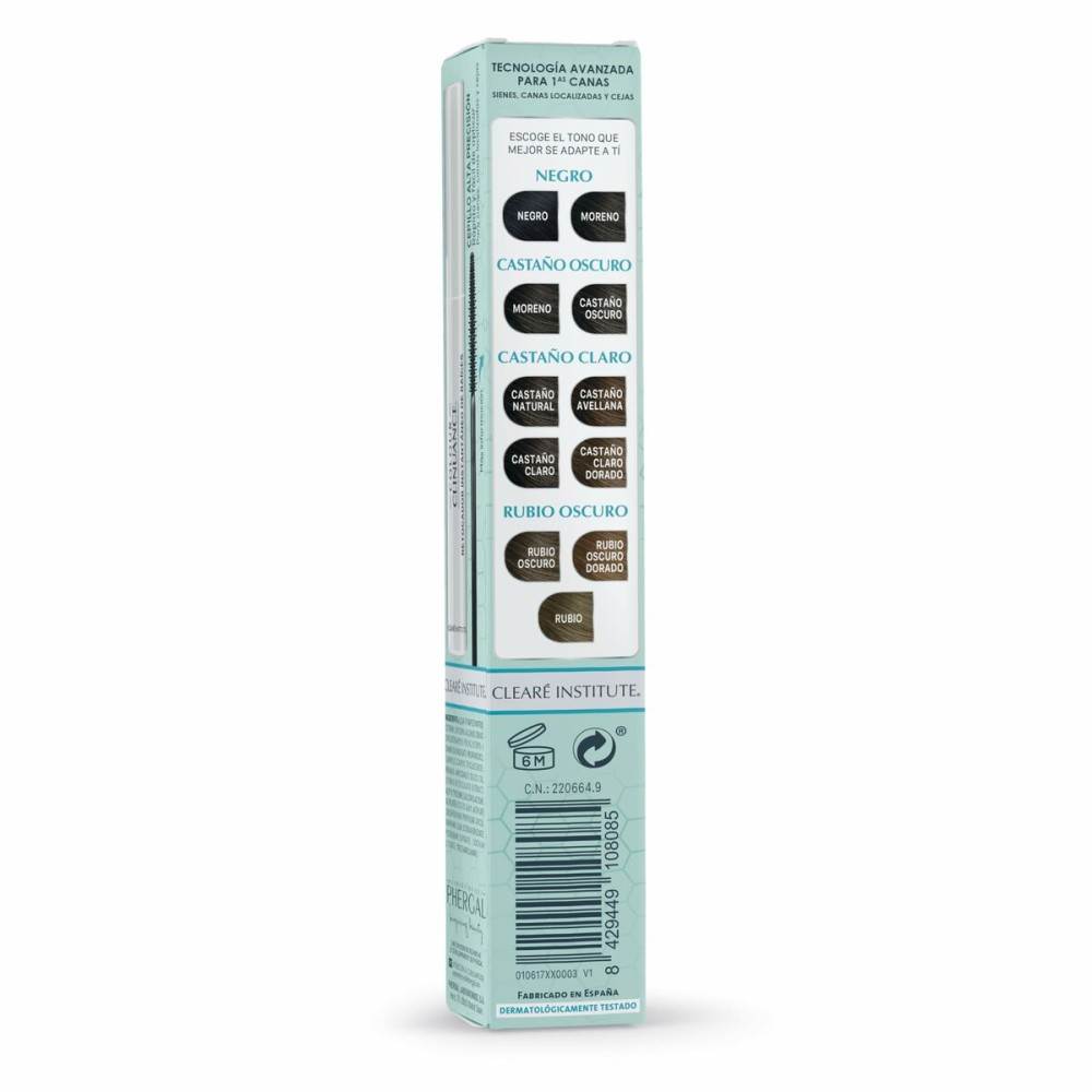 Augenbrauenfärber Clearé Institute COLOUR CLINUANCE Kastanie hell 10 ml
