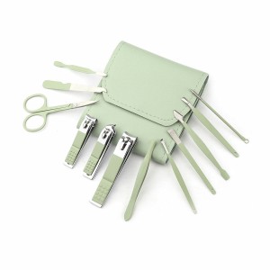 Maniküre-Set Paloma Beauties HIGIENE Y BIENESTAR grün 12 Stücke