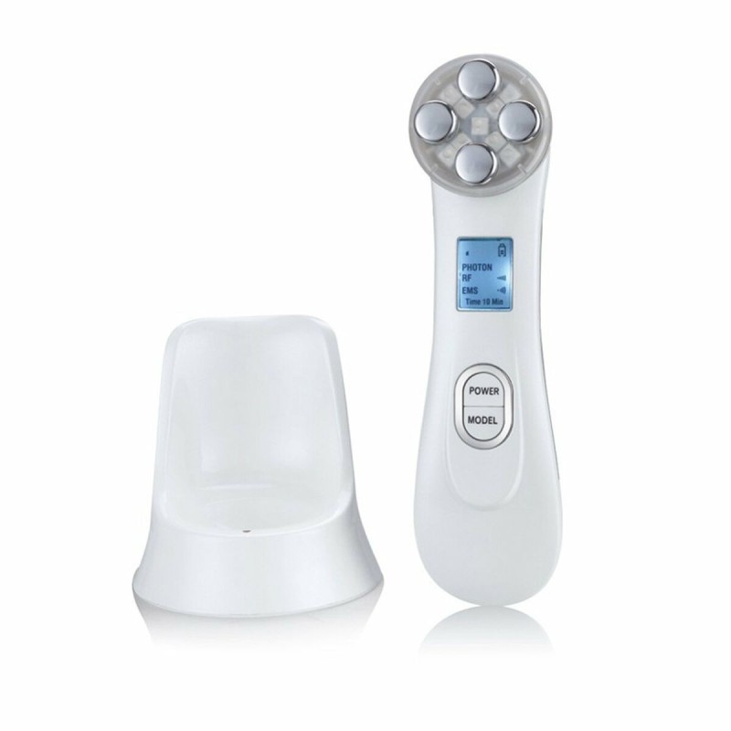 Gesichtsmassagegerät mit Radiofrequenz, Phototherapie und Elektrostimulation Drakefor DKF-9905 Weiß