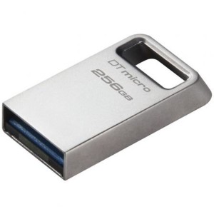 USB Pendrive Kingston DTMC3G2/256GB 256 GB Schwarz Silberfarben