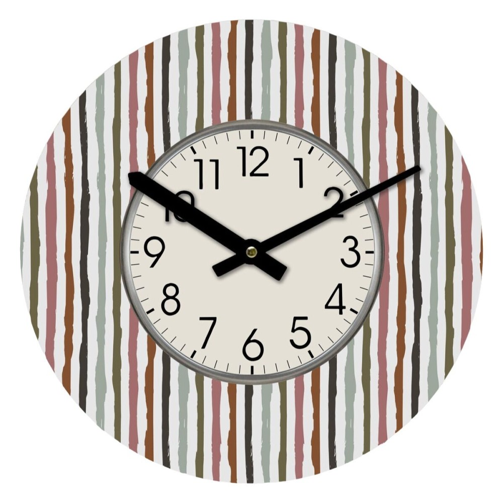Horloge Murale Versa Bois 4 x 30 x 30 cm