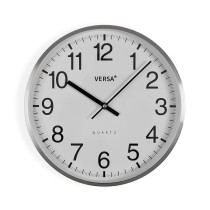 Horloge Murale Versa Blanc Métal