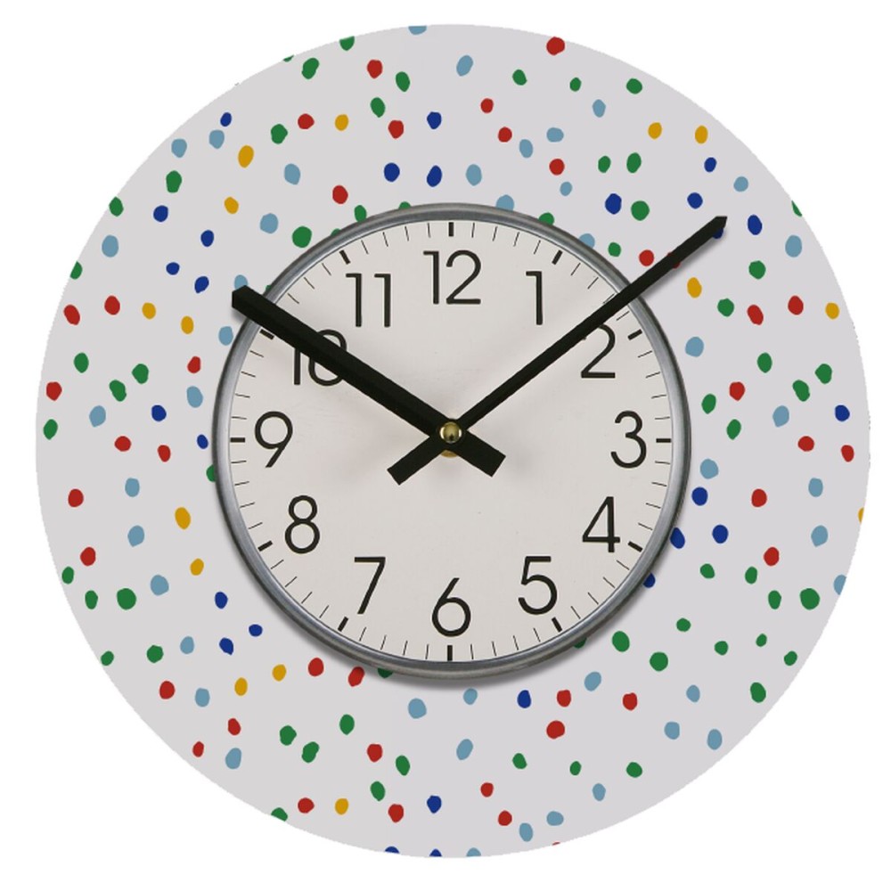 Wall Clock Versa Wood 4 x 30 x 30 cm
