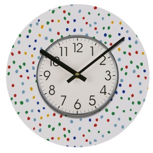 Horloge Murale Versa Bois 4 x 30 x 30 cm