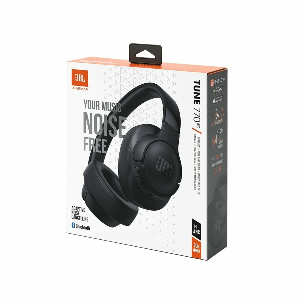 Headphones JBL JBLT770NCBLK Black