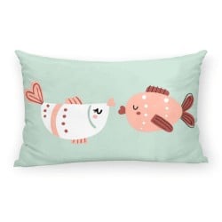 Cushion cover Kids&Cotton Mosi C Mint 30 x 50 cm