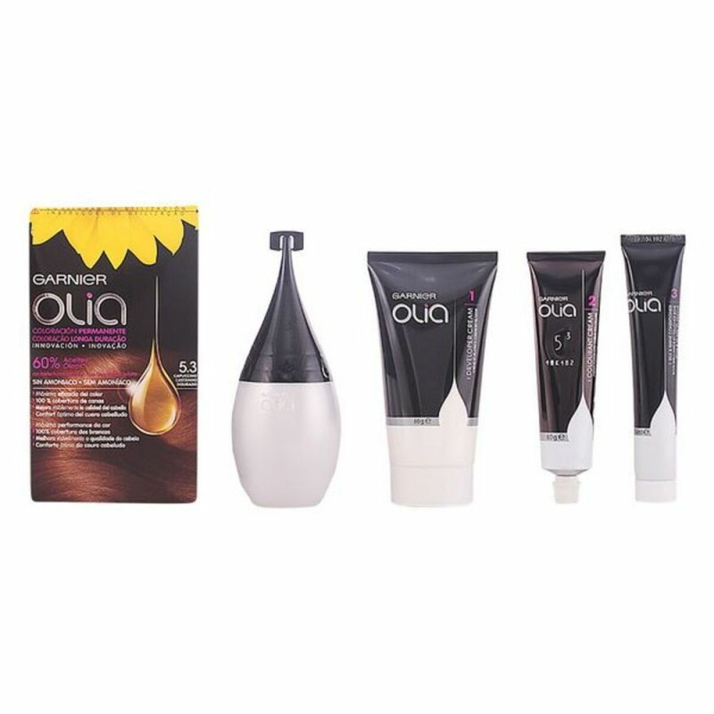 Unisex Friseur Set Olia Garnier (4 pcs) 5,3 - capuccino