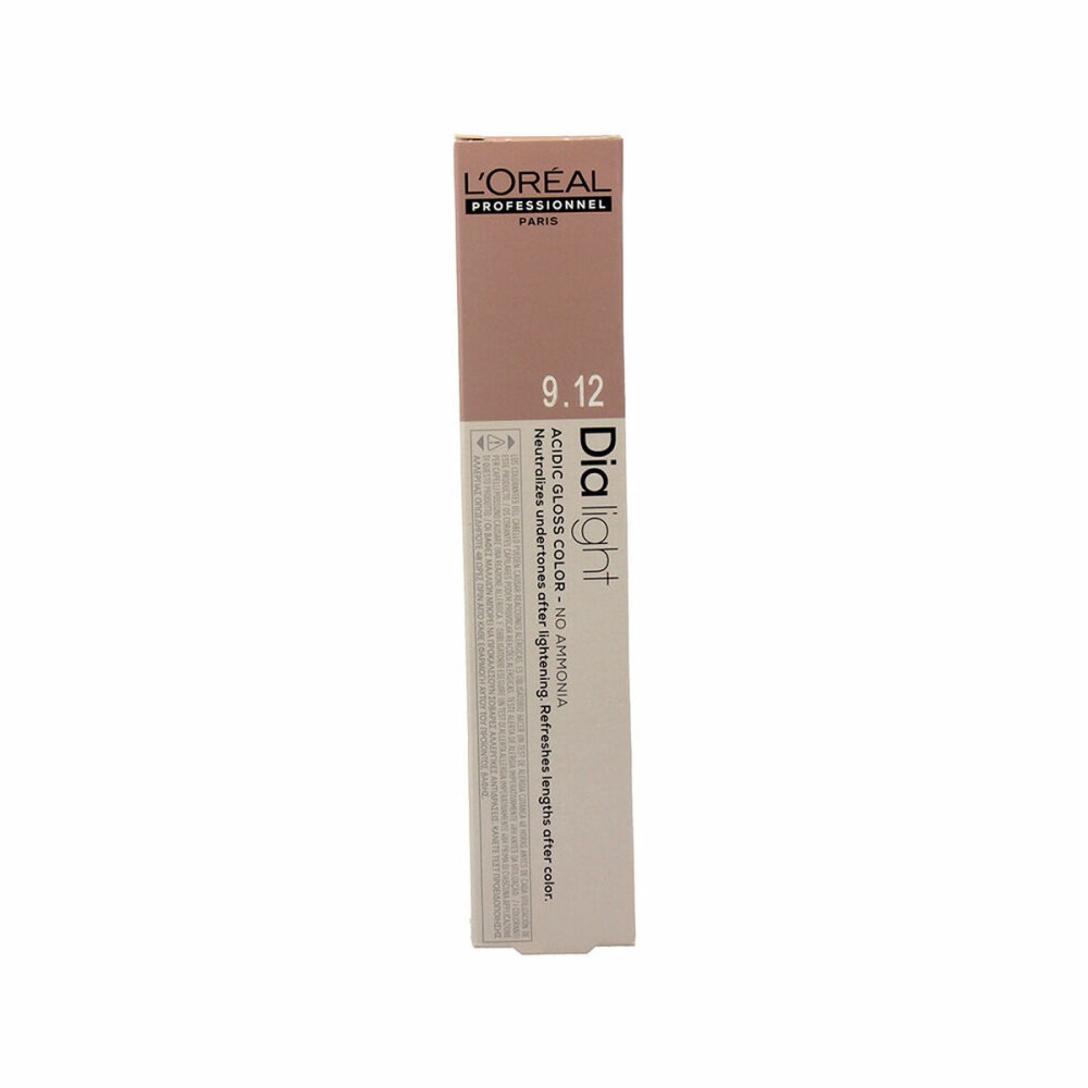 Dauerhafte Coloration L'Oreal Professionnel Paris Dia Light Nº 9.12 Gel Creme Ohne Ammoniak Nº 9,12 50 ml