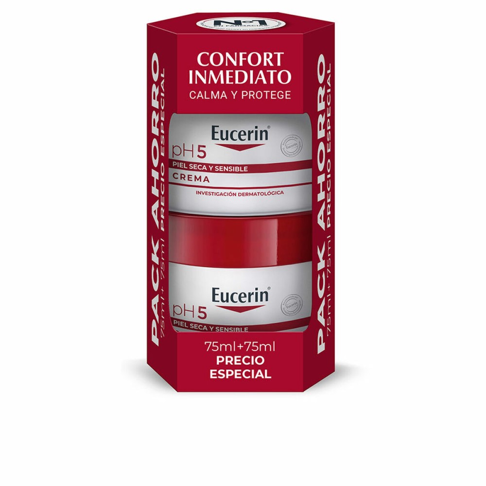 Moisturising Body Cream Eucerin PH5 75 ml 2 Units