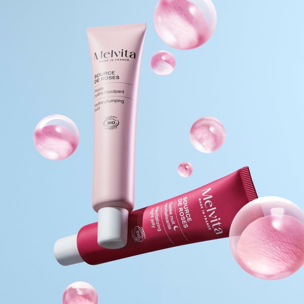 Nachtcreme Melvita SOURCE DE ROSES 40 ml