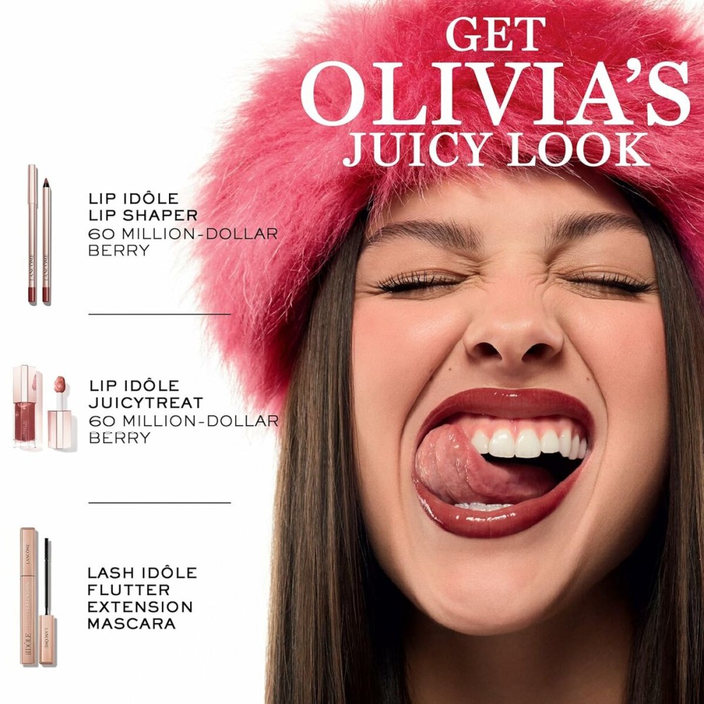 Gloss Lancôme IDÔLE MAKE-UP Lila Nº 90-Berry Bisou 9 ml