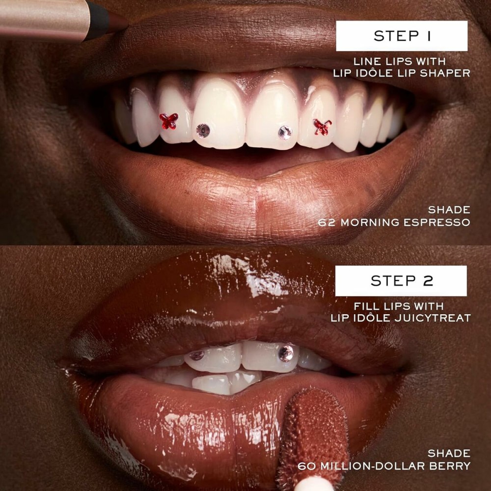 Gloss Lancôme IDÔLE MAKE-UP Lila Nº 90-Berry Bisou 9 ml