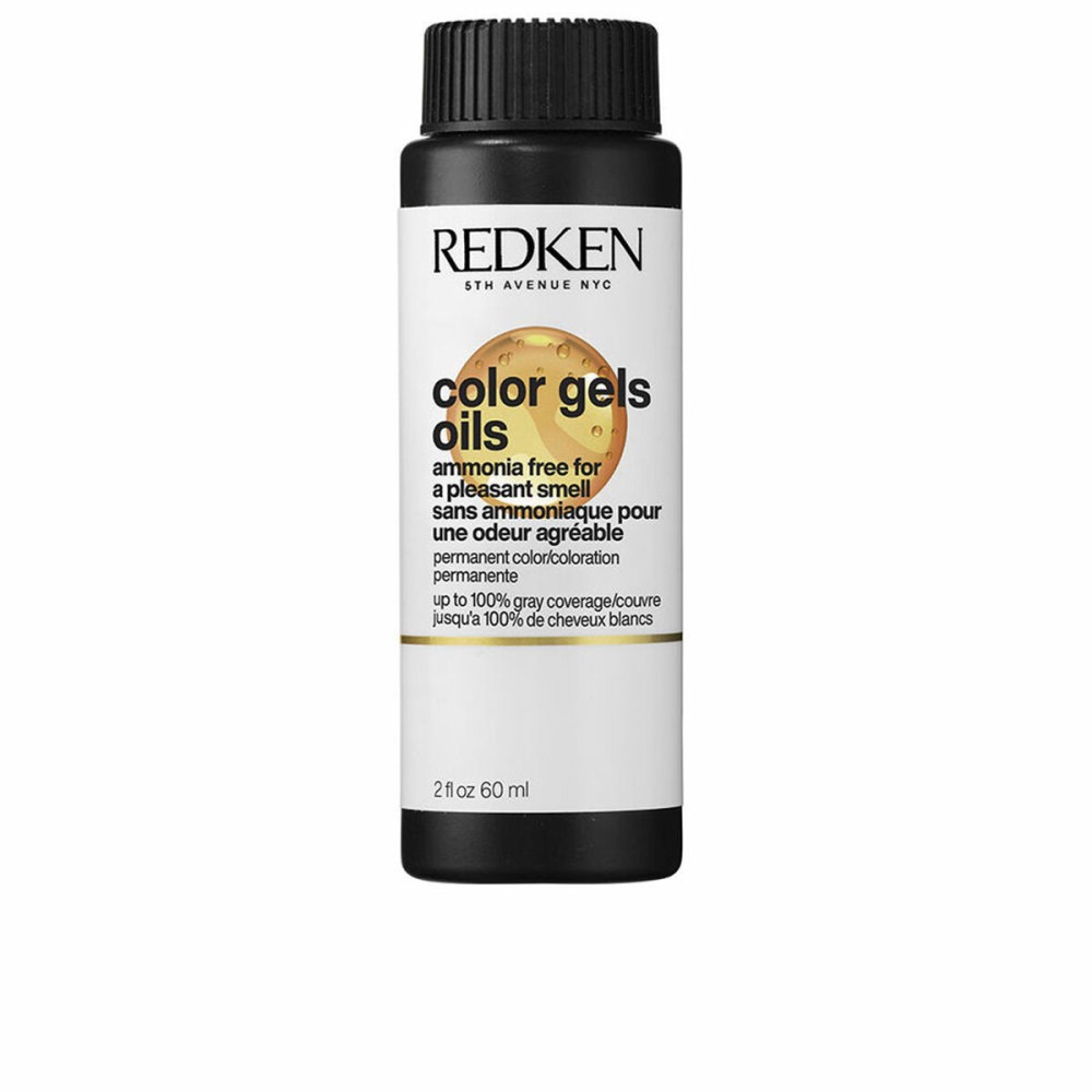 Permanent Colour Redken COLOR GEL OILS Nº 8GI-8.31 (3 Units)