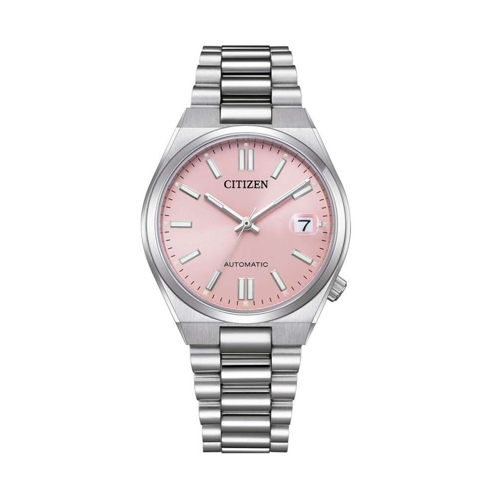 Montre Unisexe Citizen TSUYOSA Automatic Argenté (Ø 37 mm)
