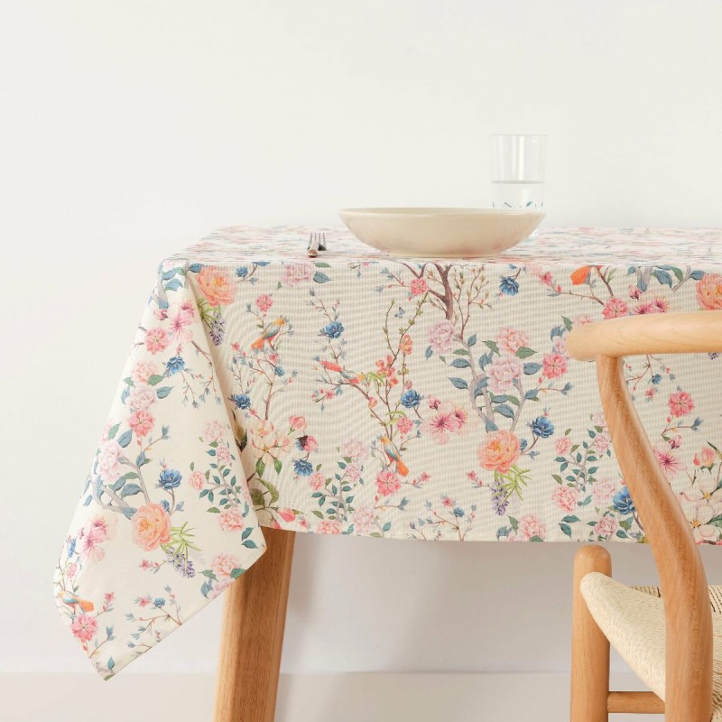 Stain-proof tablecloth Belum 0120-341 Multicolour 200 x 150 cm Flowers