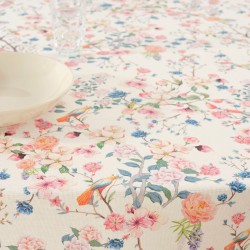 Stain-proof tablecloth Belum 0120-341 Multicolour 200 x 150 cm Flowers