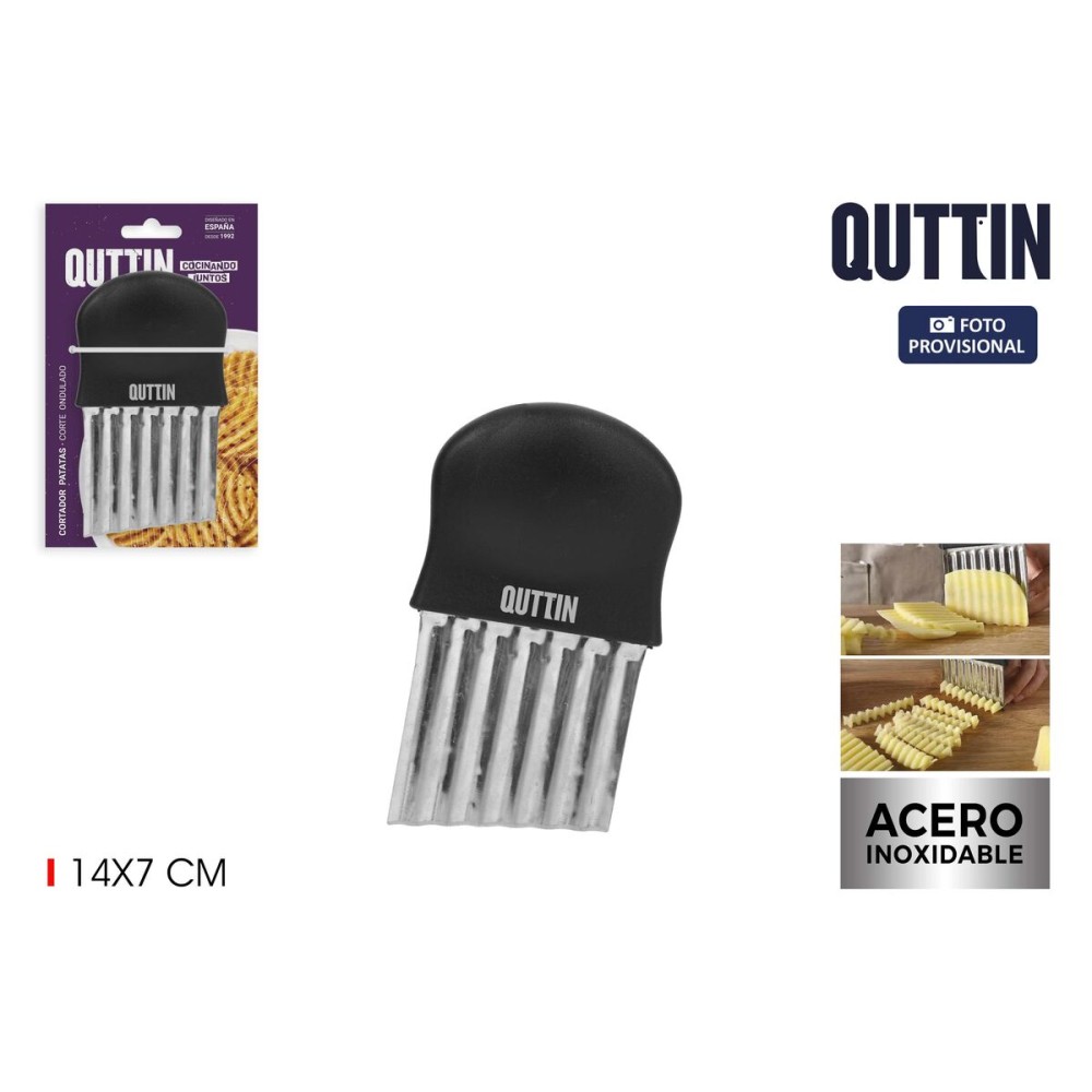 Kartoffelschneider Quttin Stahl 14 x 7 cm (36 Stück)