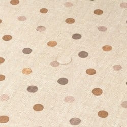 Stain-proof tablecloth Belum 0120-305 Beige Multicolour 200 x 150 cm Polka dots