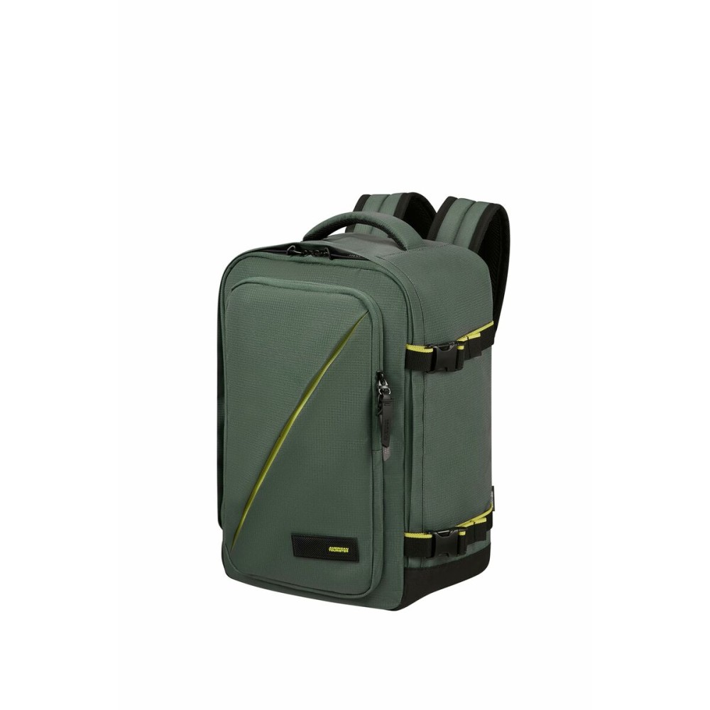 Lässiger Rucksack American Tourister Take2cabin grün
