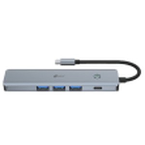 USB Hub LEOTEC LEDS05 Grey 100 W
