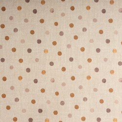 Fleckenabweisende Tischdecke Belum 0120-305 Beige Bunt 200 x 150 cm Mit Tupfen