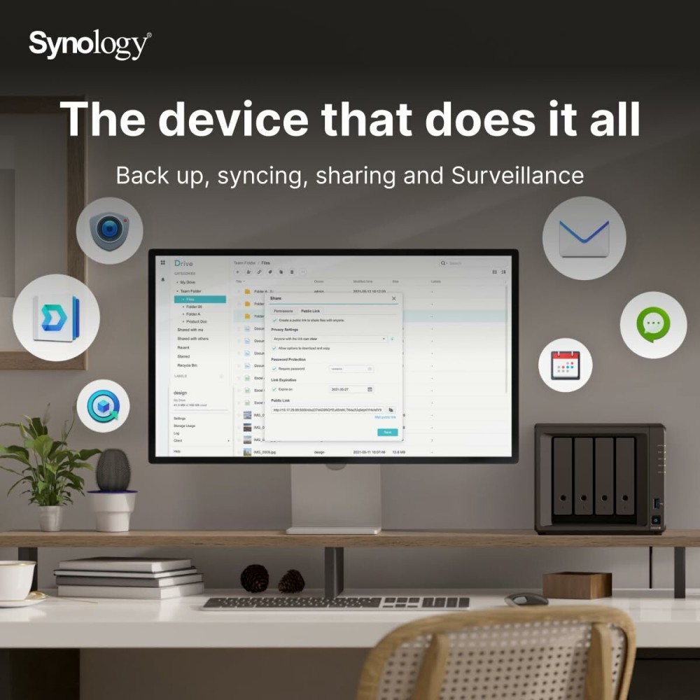 NAS-Netzwerk-Speicher Synology DS925+