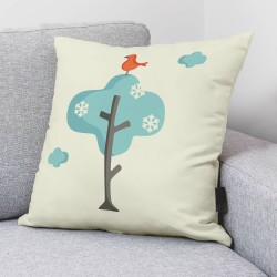 Cushion cover Decolores Arbol Beige 50 x 50 cm