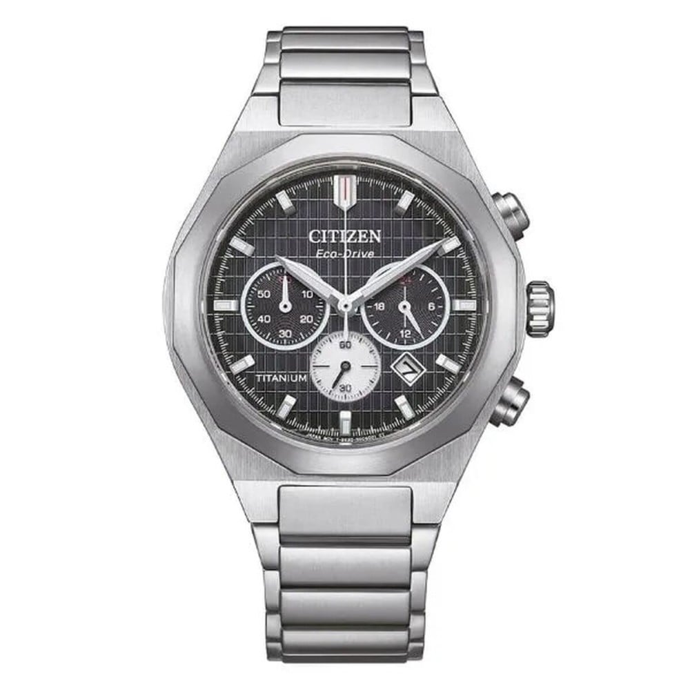 Herrenuhr Citizen SUPER TITANIUM Silberfarben