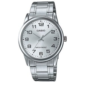 Unisex-Uhr Casio COLLECTION Weiß Silberfarben (Ø 38 mm)