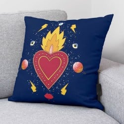 Housse de coussin Decolores Cosmos A Multicouleur 50 x 50 cm