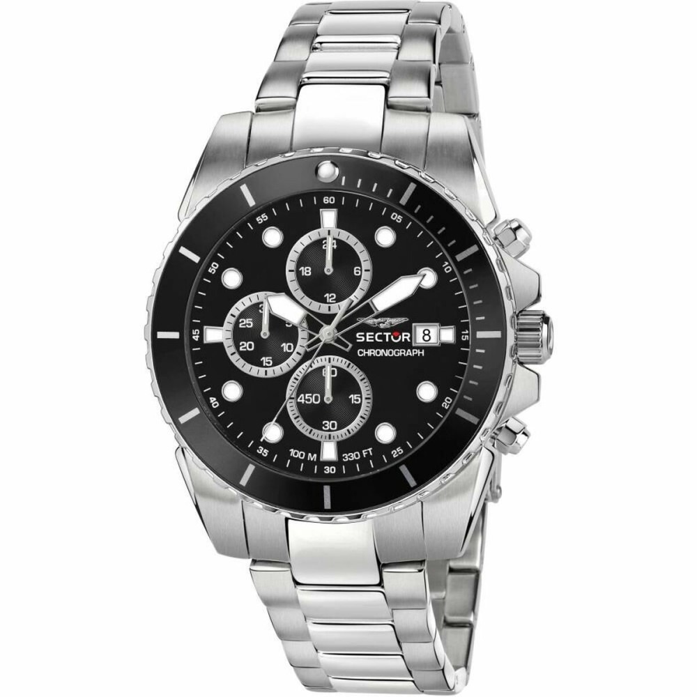 Herrenuhr Sector 450 Schwarz Silberfarben
