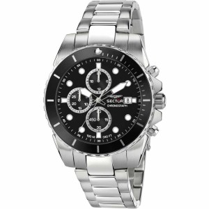 Herrenuhr Sector 450 Schwarz Silberfarben