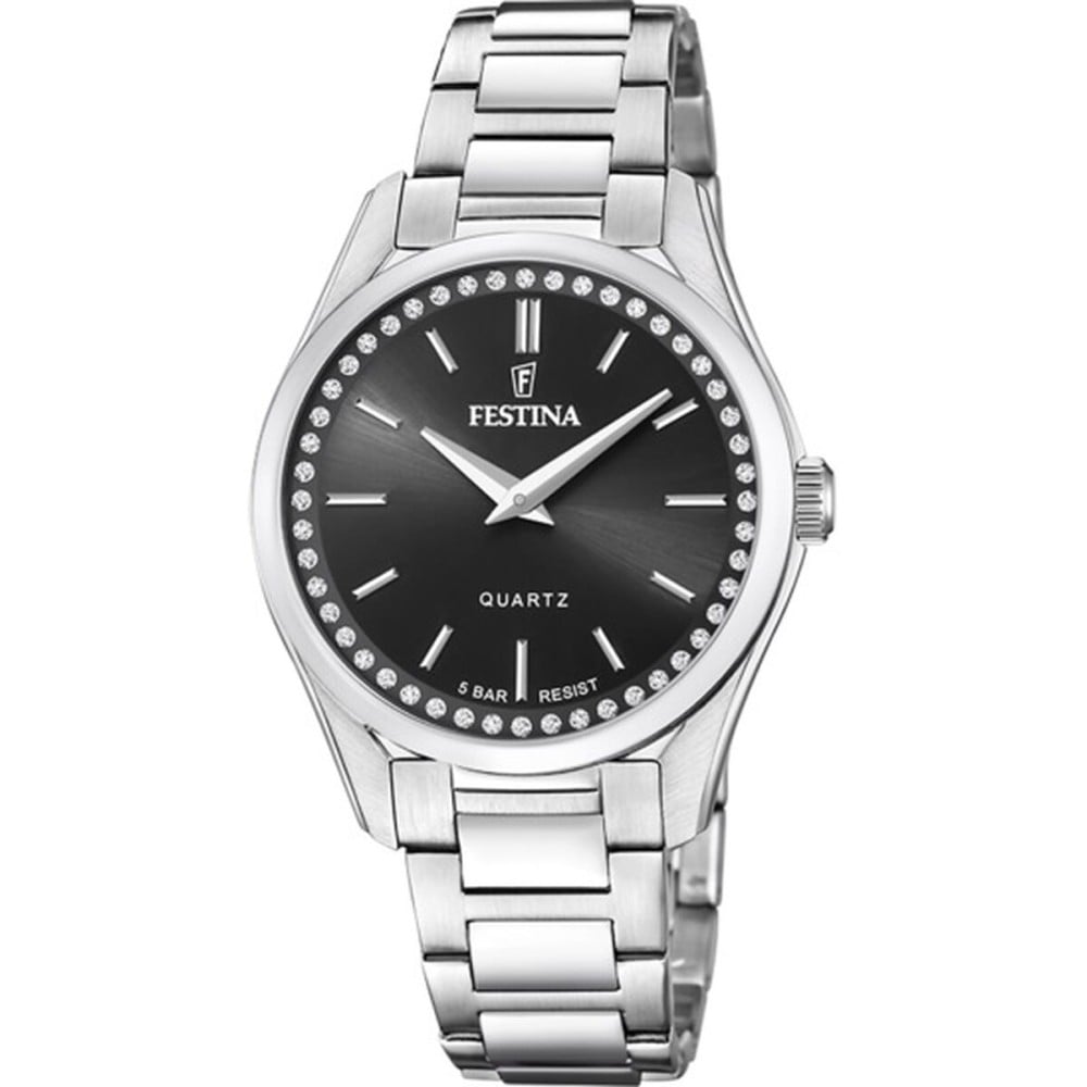 Herrenuhr Festina F20583/4 Schwarz Silberfarben
