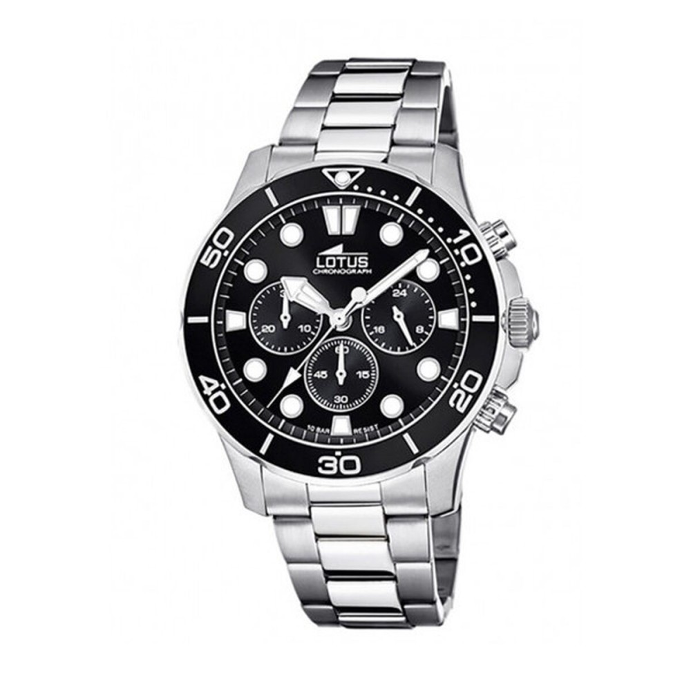 Montre Homme Lotus 18756/3 Noir Argenté