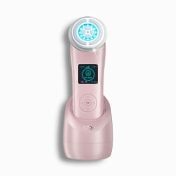 Facial Massager with Radiofrequency, Phototherapy and Electrostimulation Drakefor NANOSKIN EXTREME Pink