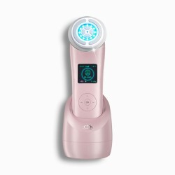 Masseur Facial avec Radiofréquence, Photothérapie et Électrostimulation Drakefor NANOSKIN EXTREME Rose