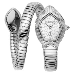 Ladies' Watch Just Cavalli SNAKE Silver (Ø 22 mm)