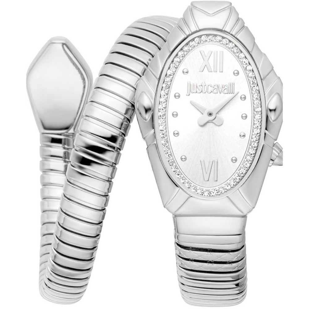 Ladies' Watch Just Cavalli SNAKE Silver (Ø 25 mm)