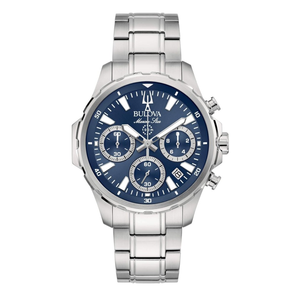 Montre Homme Bulova 96B466 Argenté