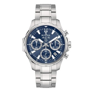 Men's Watch Bulova 96B466 Silver