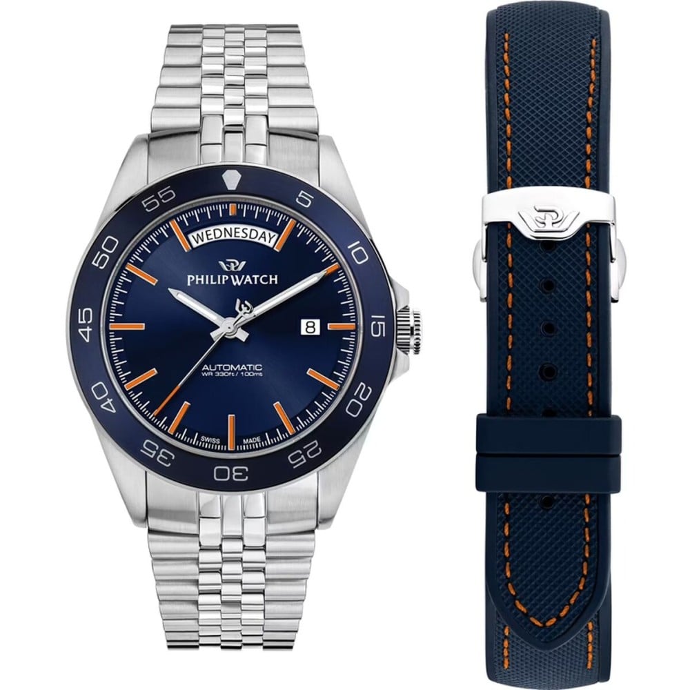 Herrenuhr Philip Watch R8223597114 Silberfarben