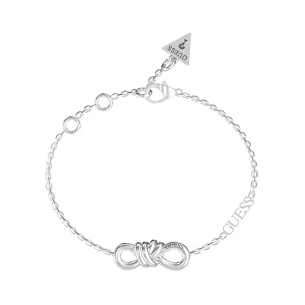 Schlüsselanhänger Guess JUBB04011JWRHS Silberfarben